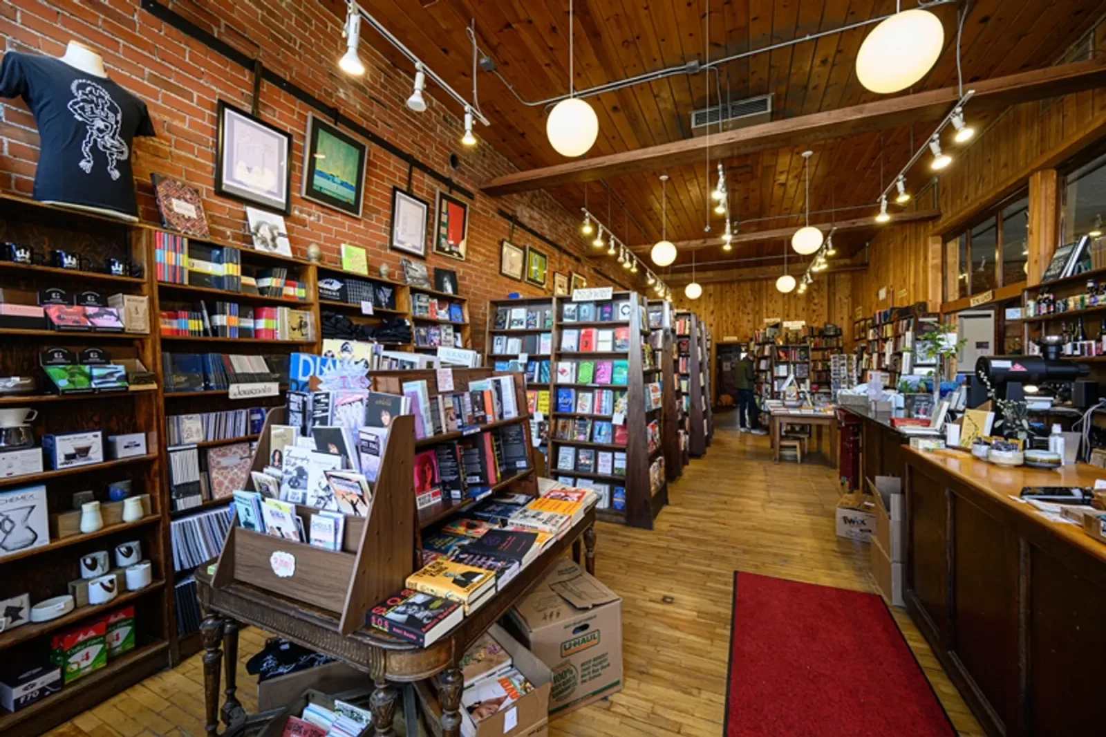 Trident Booksellers and Cafe in Boulder, specialty coffee cafe
