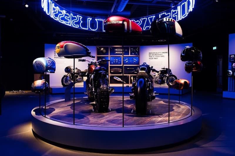 Triumph Factory Visitor Experience in Hinckley, specialty coffee cafe