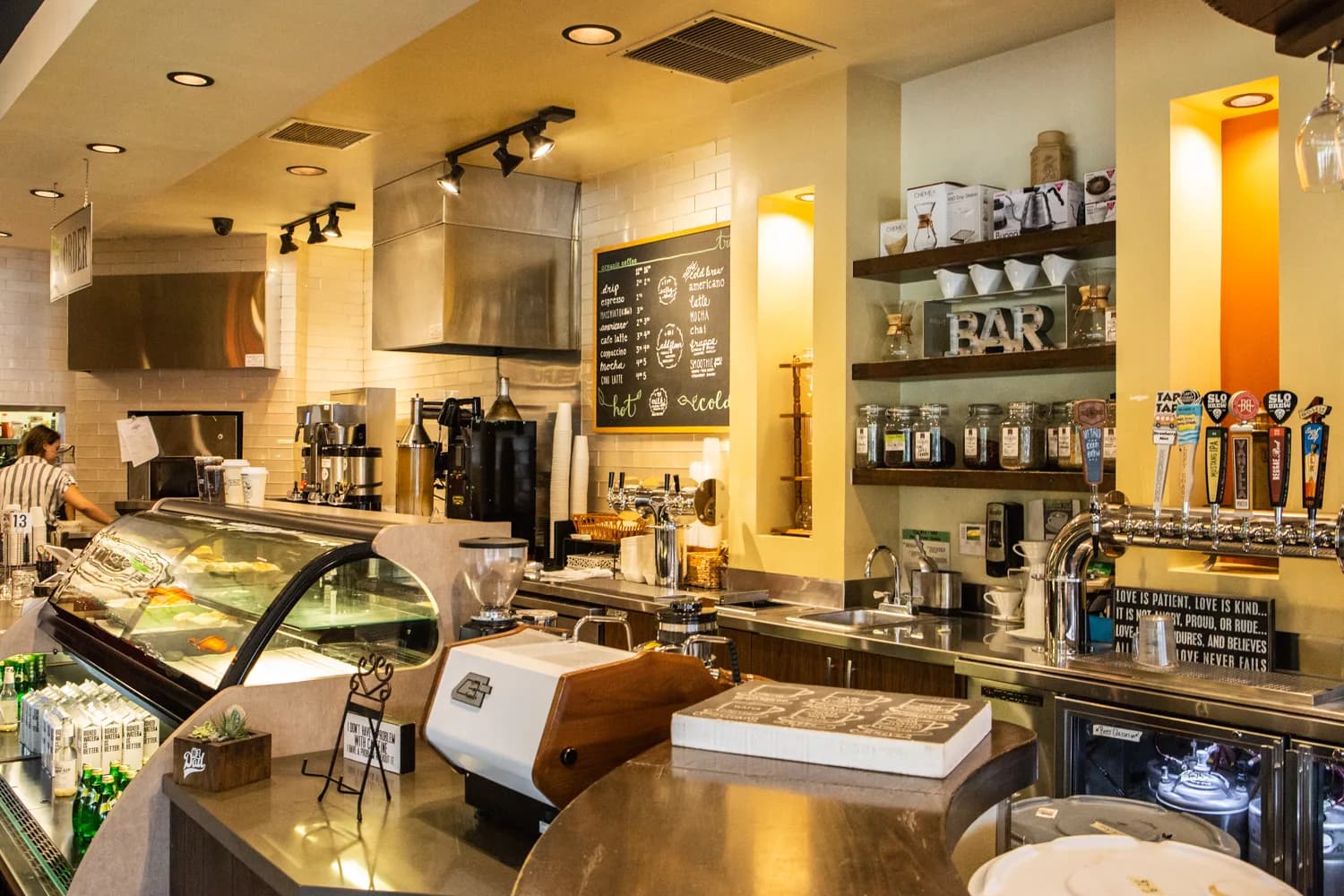 Tru Bru Organic Coffee in Orange, specialty coffee cafe