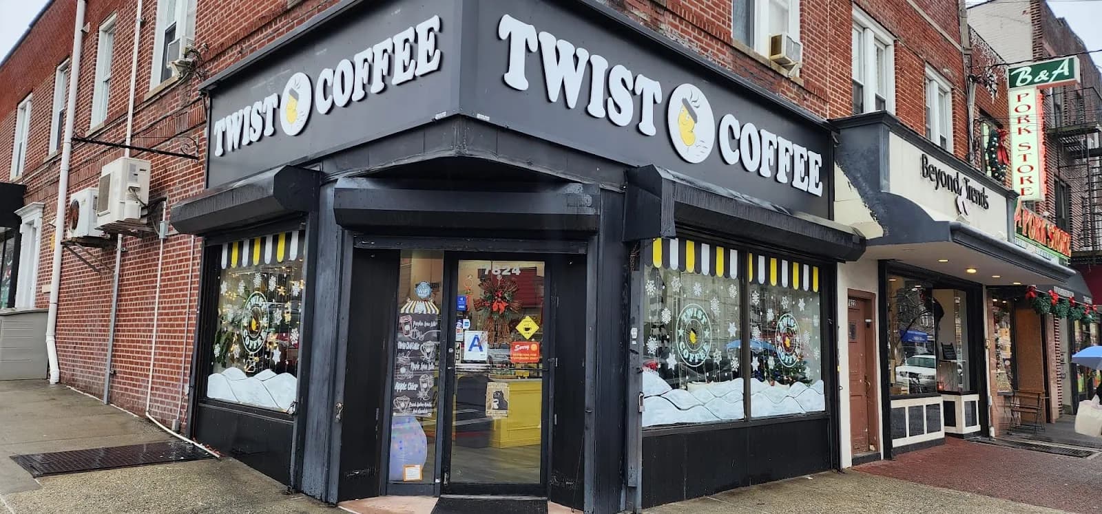Twist Coffee in New York City, specialty coffee cafe