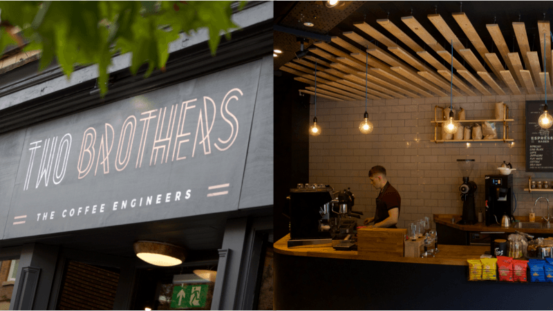 Two Brothers Coffee in Stretford, specialty coffee roaster
