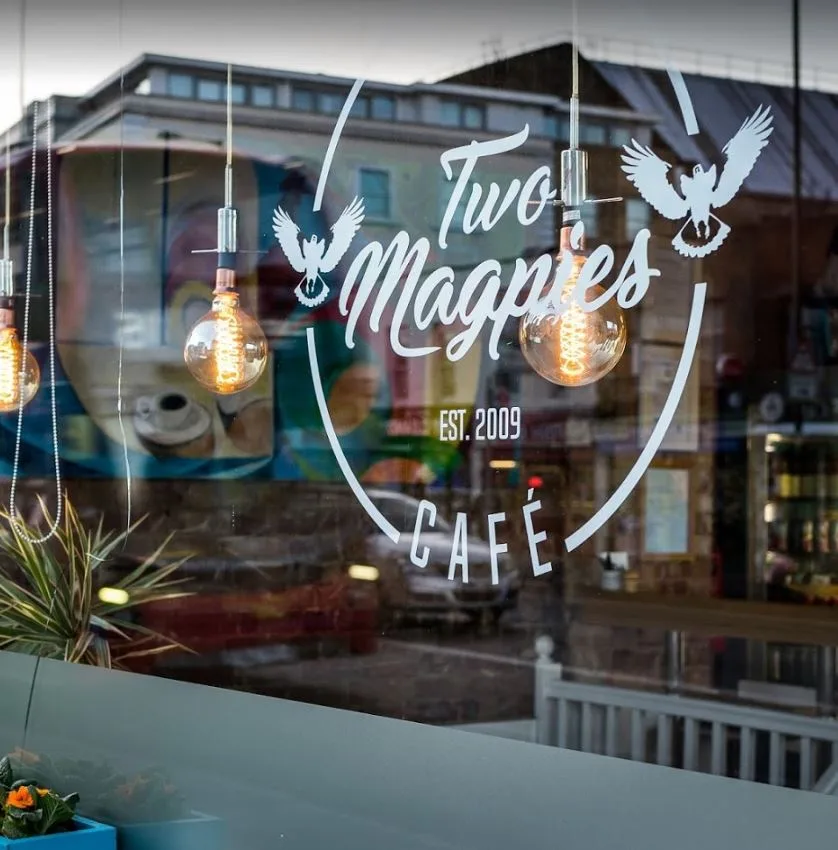 Two Magpies Cafe in London, specialty coffee cafe