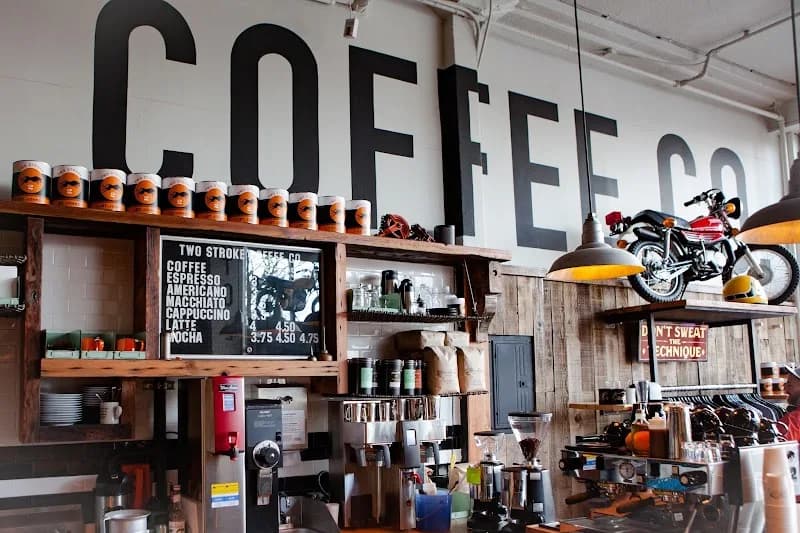 Two Stroke Coffee Co. in Portland, specialty coffee roaster