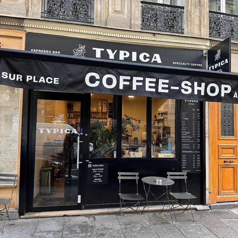 TYPICA SPECIALTY COFFEE in Paris, specialty coffee cafe