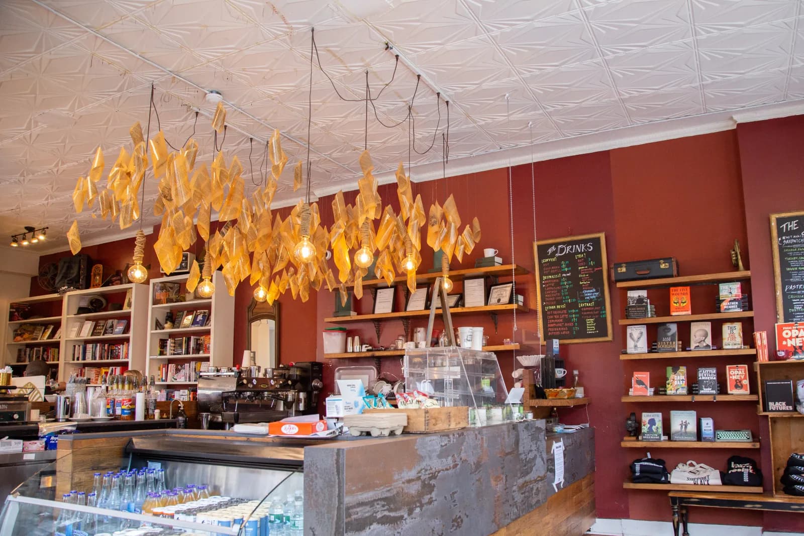 Uncle Bobbie's Coffee & Books in Philadelphia, specialty coffee cafe