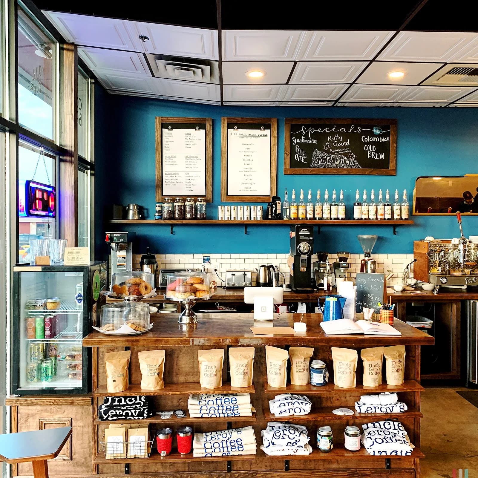 Uncle Leroy's Coffee in Anchorage, specialty coffee roaster