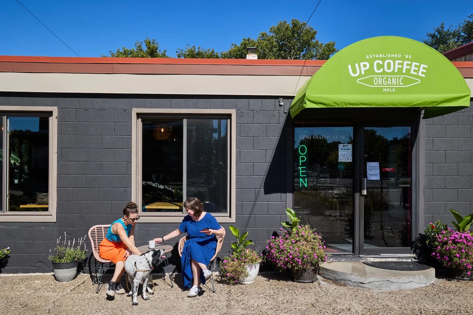 UP Cafe & UP Coffee Roasters in Minneapolis, specialty coffee roaster