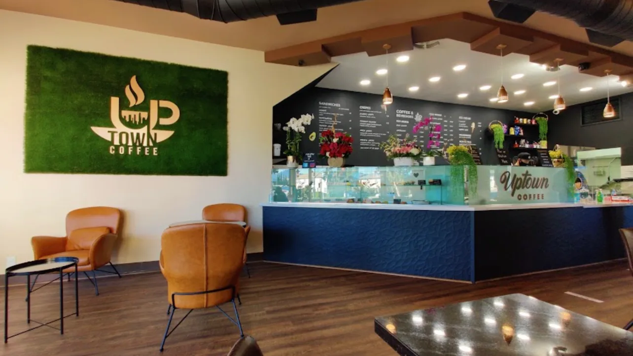 Uptown Coffee in Los Angeles, specialty coffee cafe