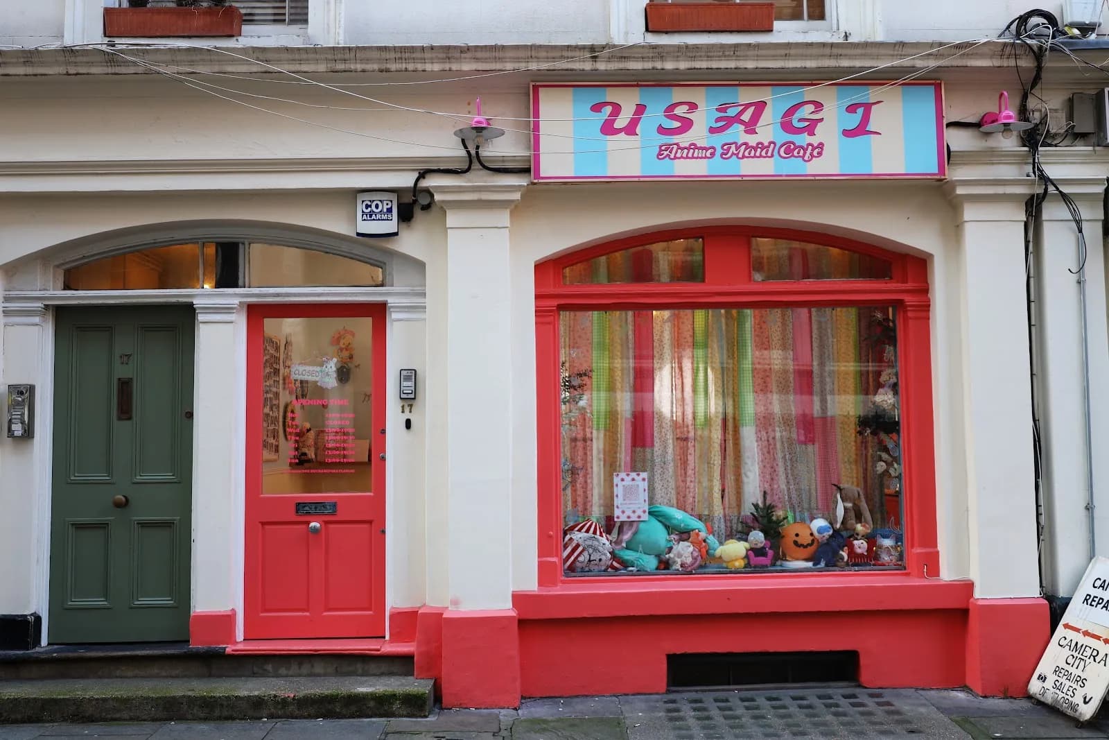 Usagi Anime Maid Cafe in London, specialty coffee cafe