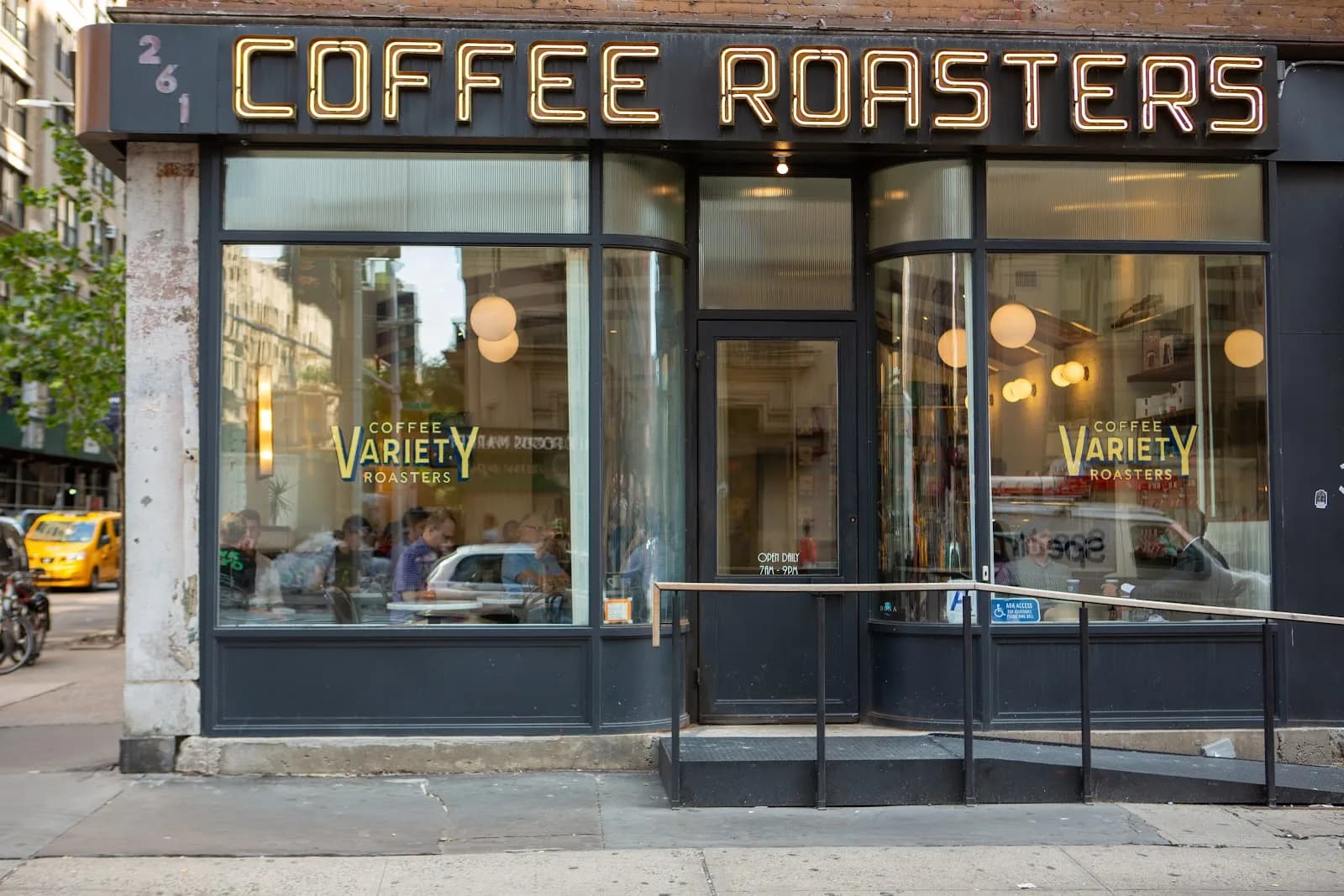 Variety Coffee Roasters in New York City, specialty coffee cafe