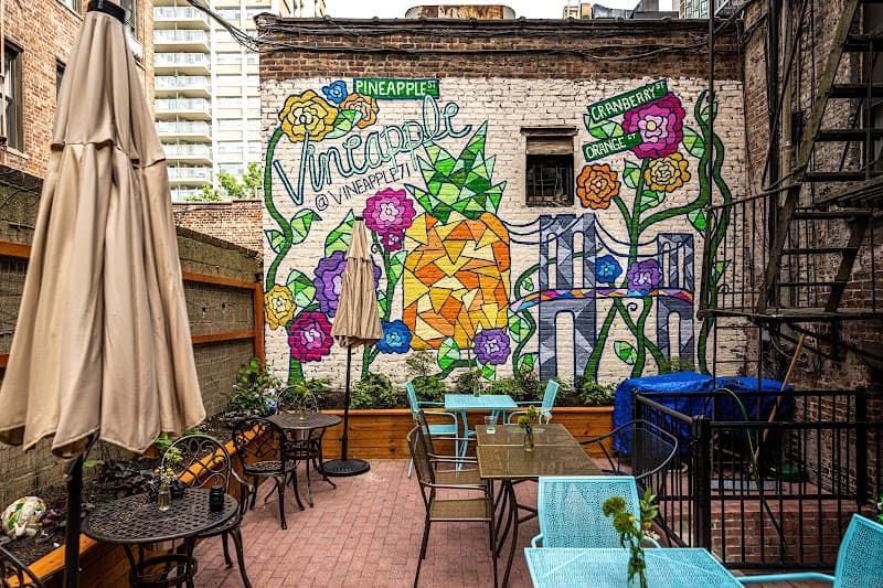 Vineapple in New York City, specialty coffee cafe