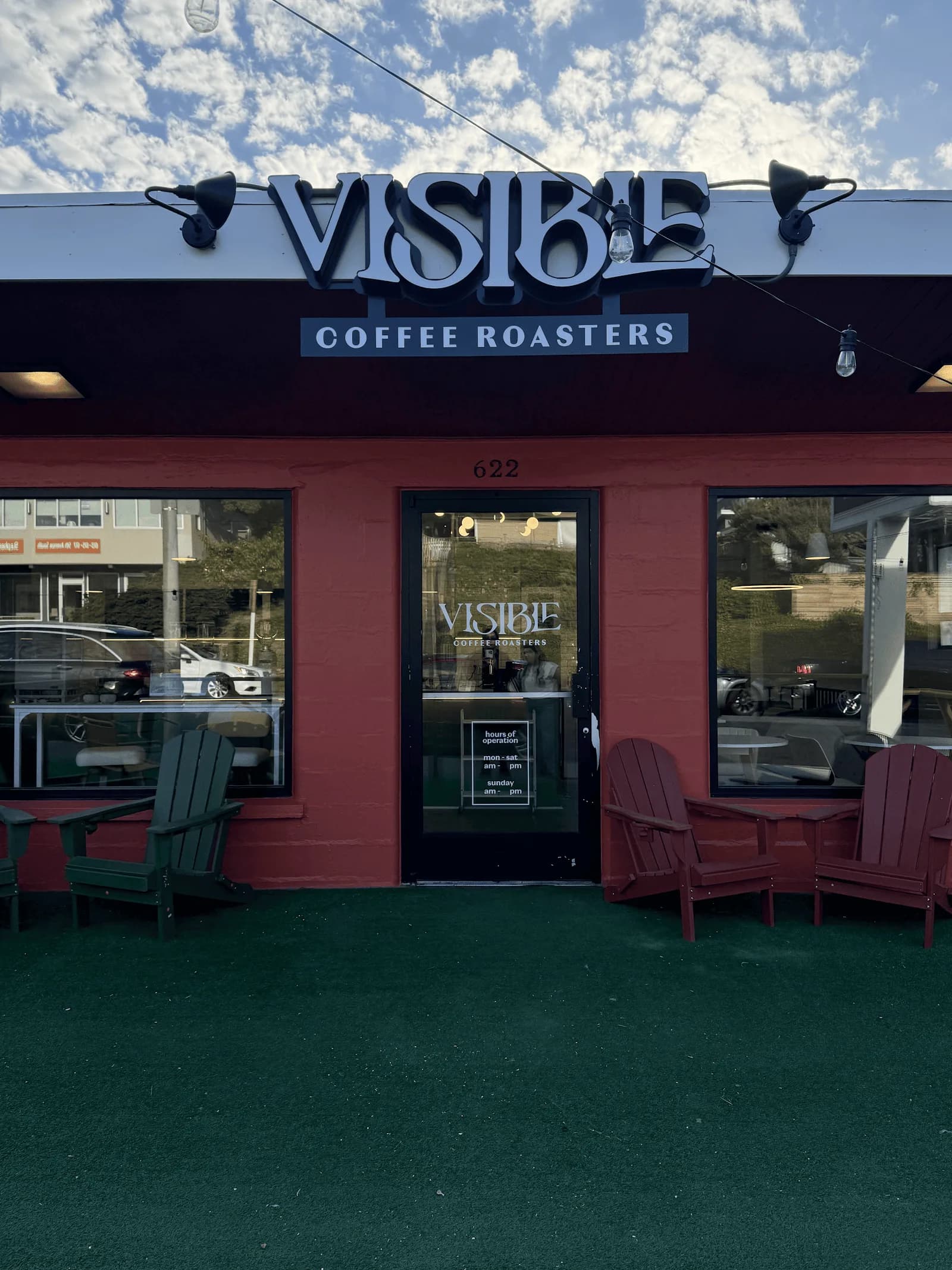 Visible Coffee Roasters in Edmonds, specialty coffee roaster
