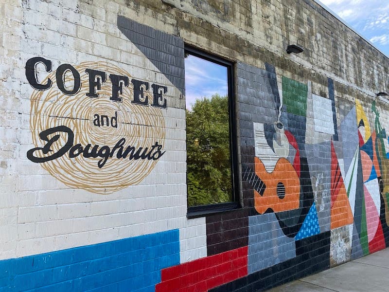 Vortex Doughnuts in Asheville, specialty coffee cafe