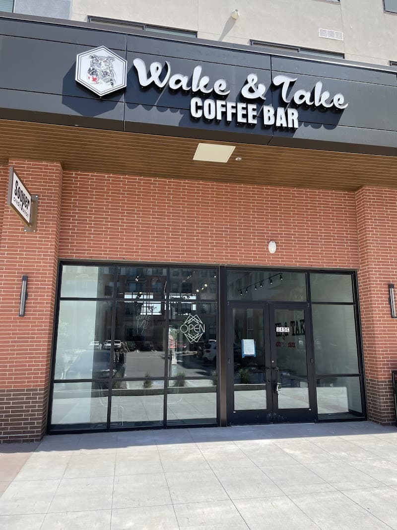 Wake & Take Coffee Shop in Aurora, specialty coffee cafe