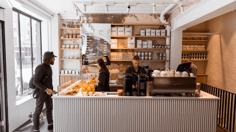 WatchHouse Spitalfields in London, specialty coffee cafe