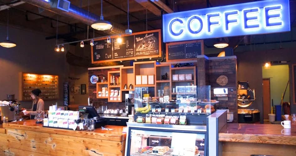 Water Avenue Coffee in Portland, specialty coffee cafe