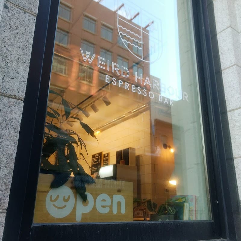 Weird Harbour Espresso Bar in Halifax, specialty coffee cafe