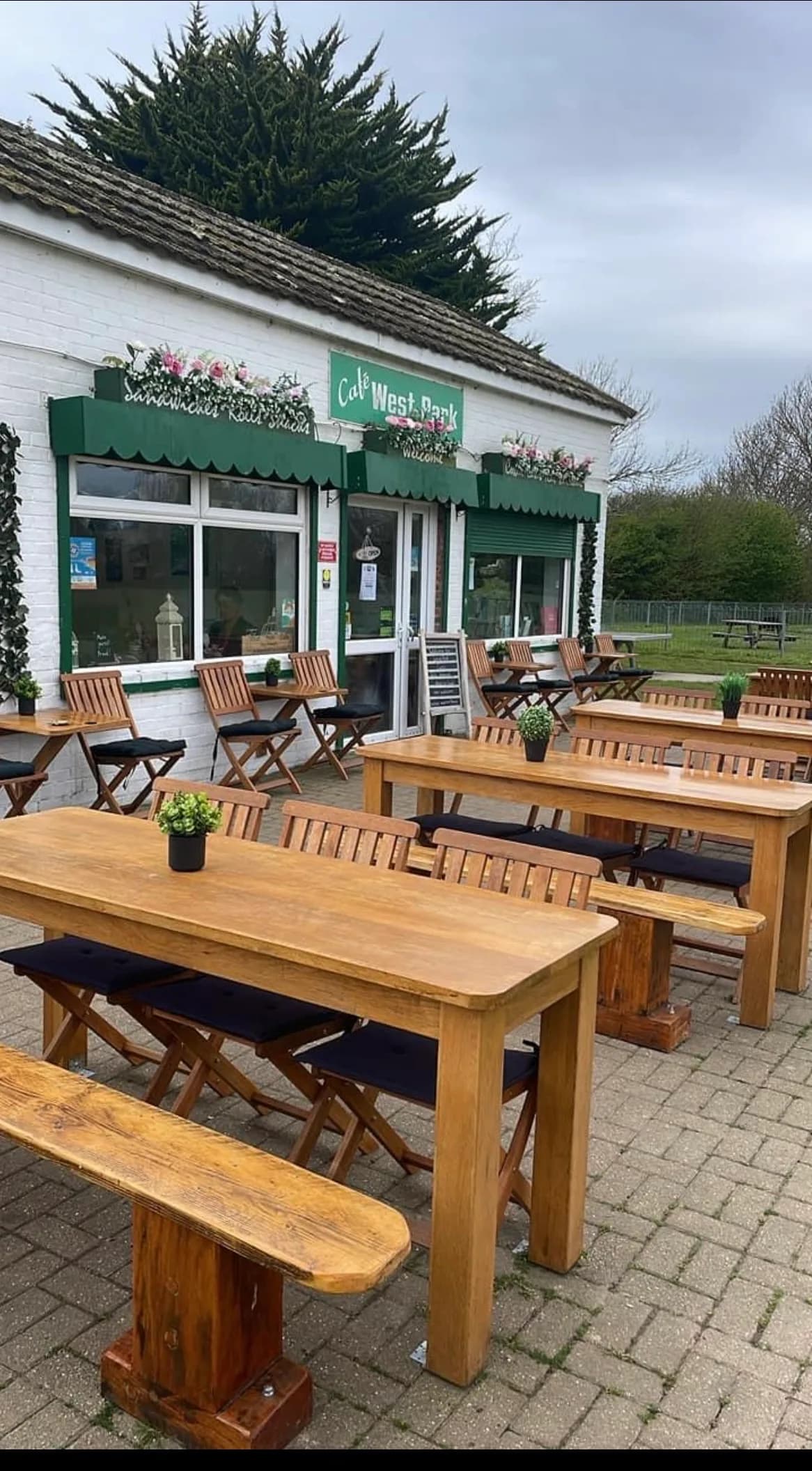 West Park Café in Bognor Regis, specialty coffee cafe