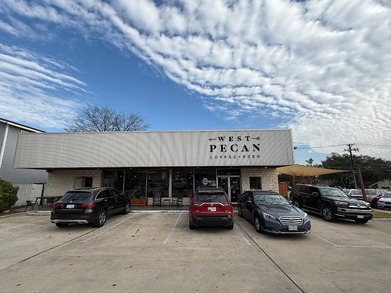 West Pecan Coffee + Beer in Austin, specialty coffee cafe