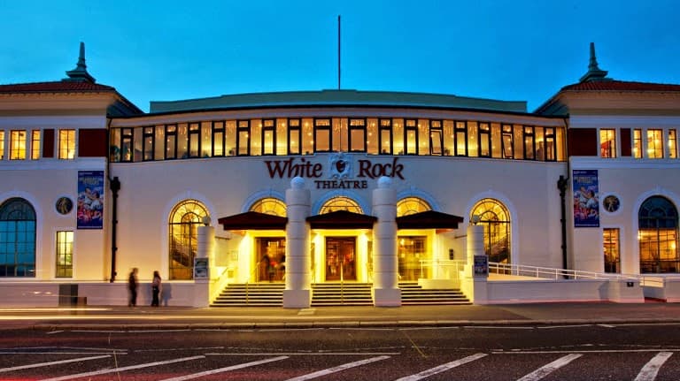 White Rock Theatre in Hastings, specialty coffee cafe