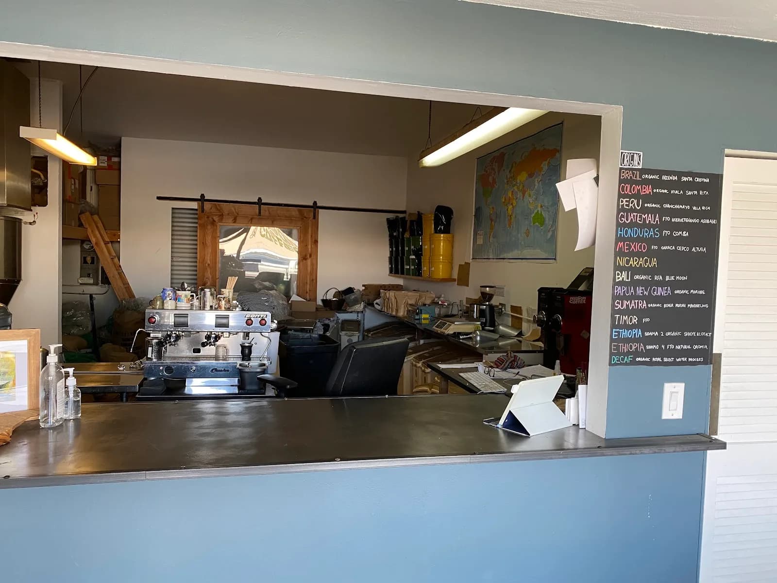 Wilson Coffee Roasting Co. in Costa Mesa, specialty coffee roaster