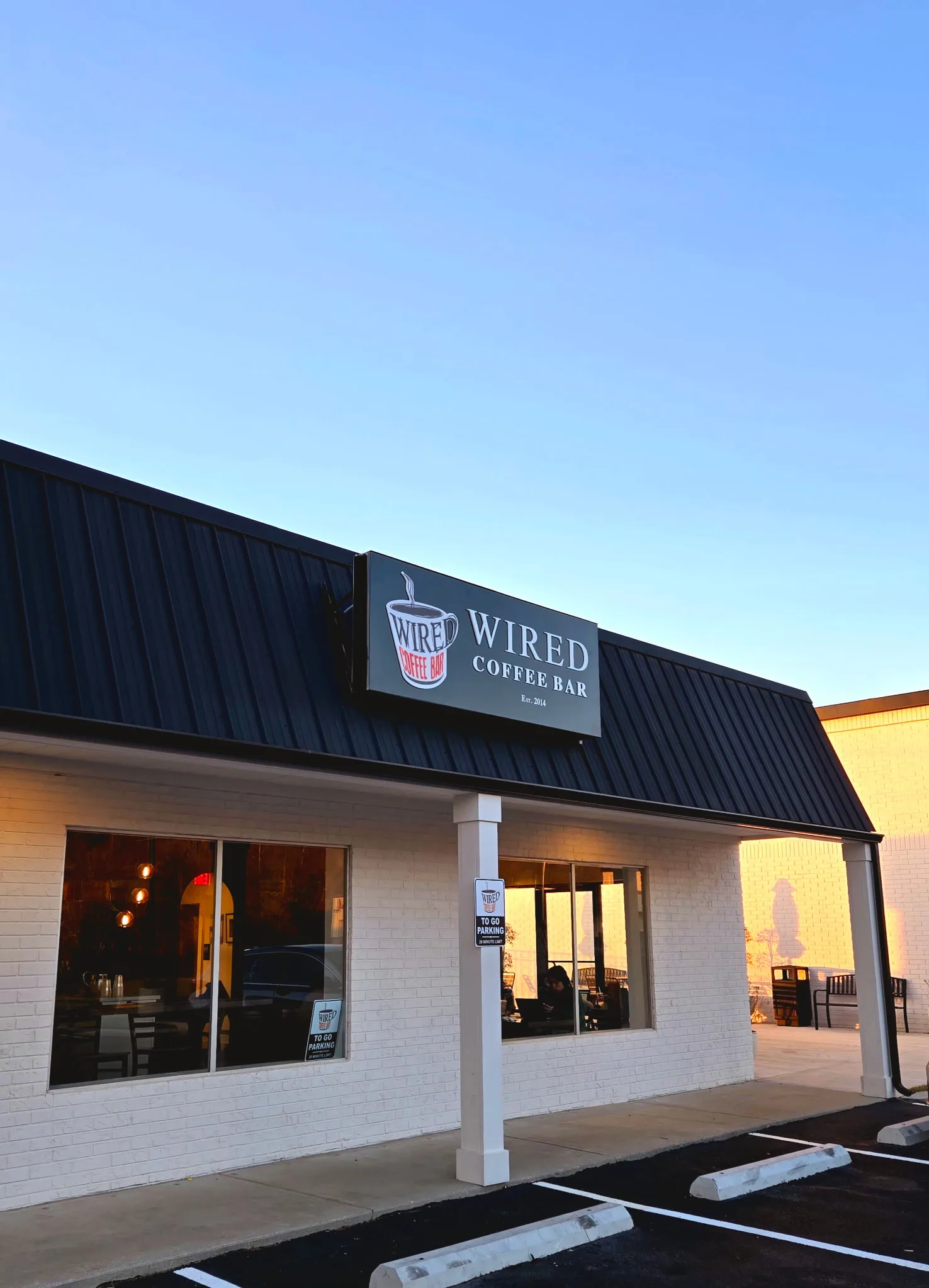 Wired Coffee Bar in Harrison, specialty coffee cafe