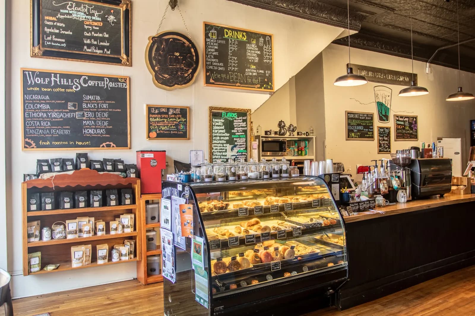 Wolf Hills Coffee in Abingdon, specialty coffee roaster