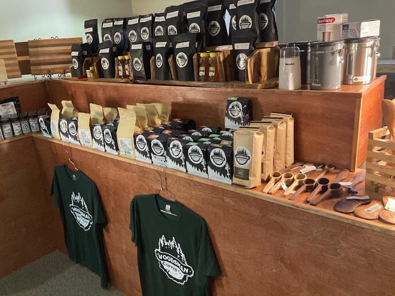 Woodsman Coffee Company in Bloomington, specialty coffee roaster