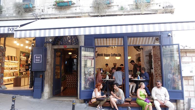 World House Coffee Co. in Istanbul, specialty coffee cafe