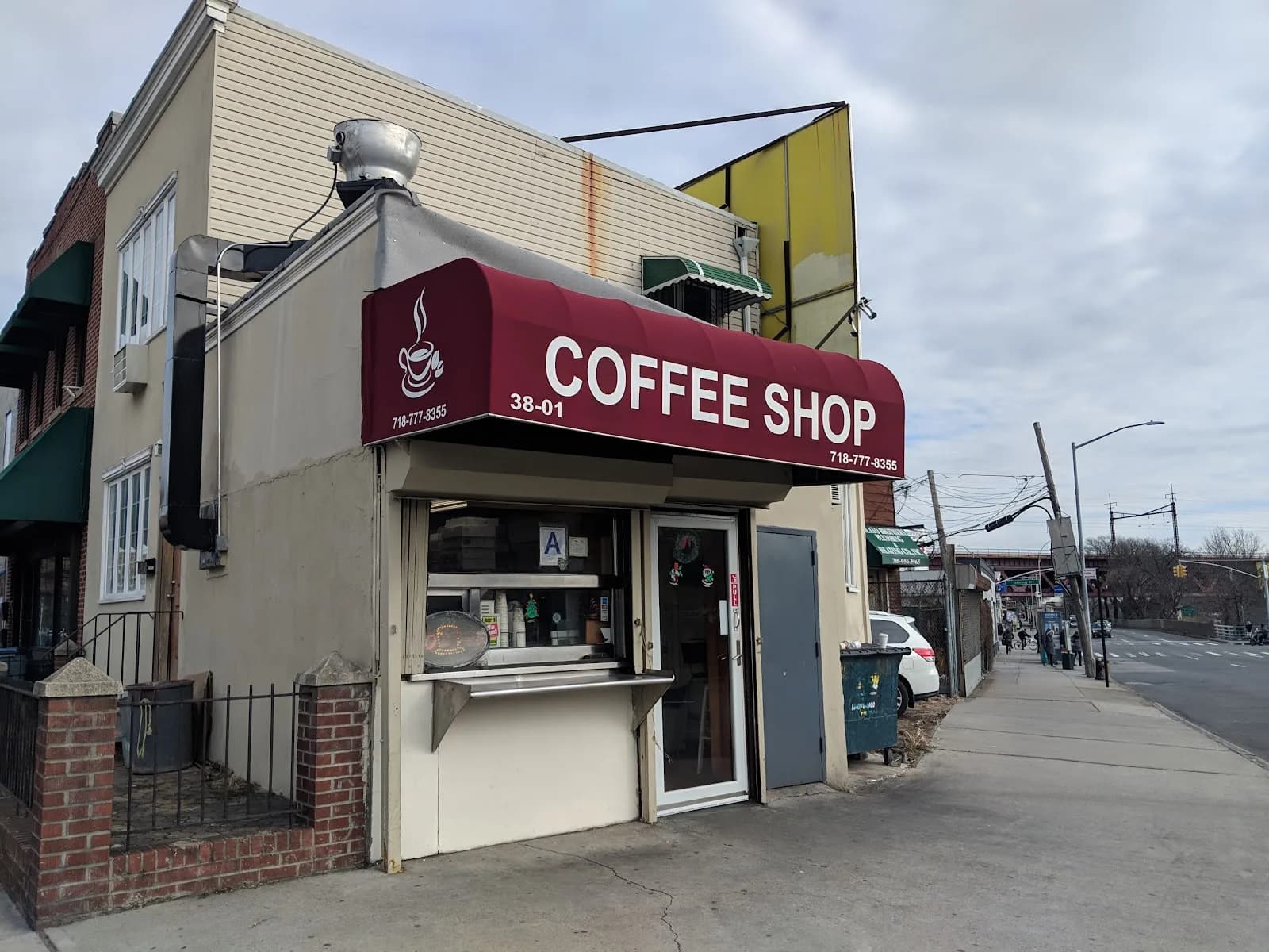 Y J Coffee Shop in New York City, specialty coffee cafe