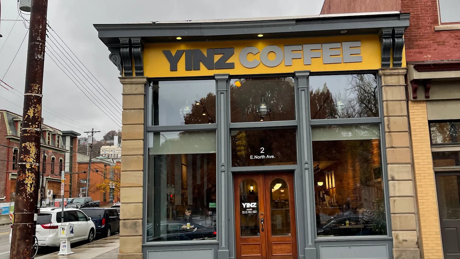 Yinz Coffee in Pittsburgh, specialty coffee cafe