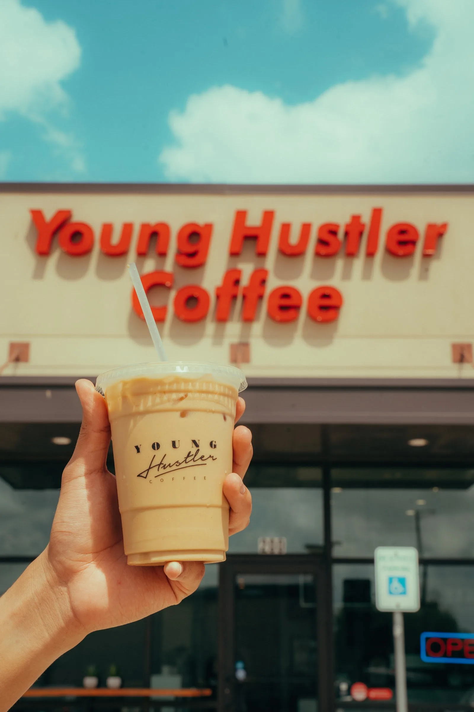 Young Hustler Coffee in Houston, specialty coffee roaster