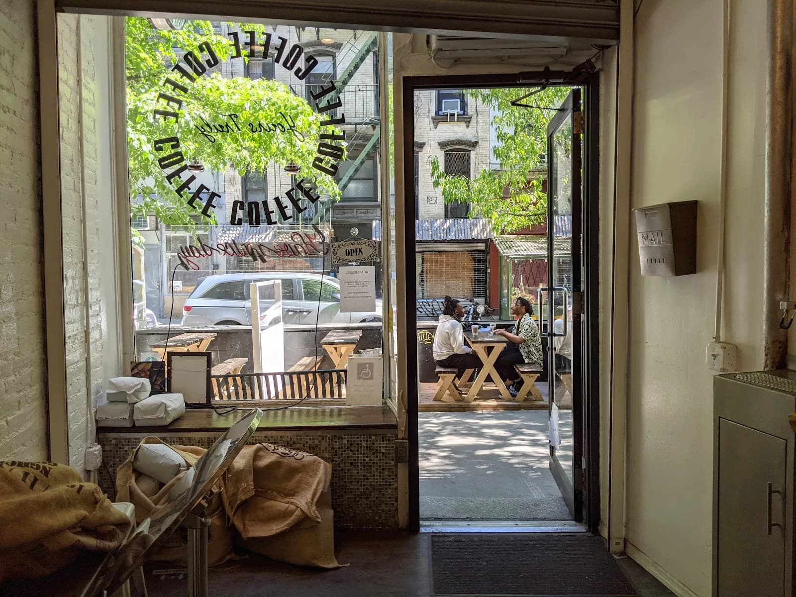 Yours Truly Coffee in New York City, specialty coffee cafe