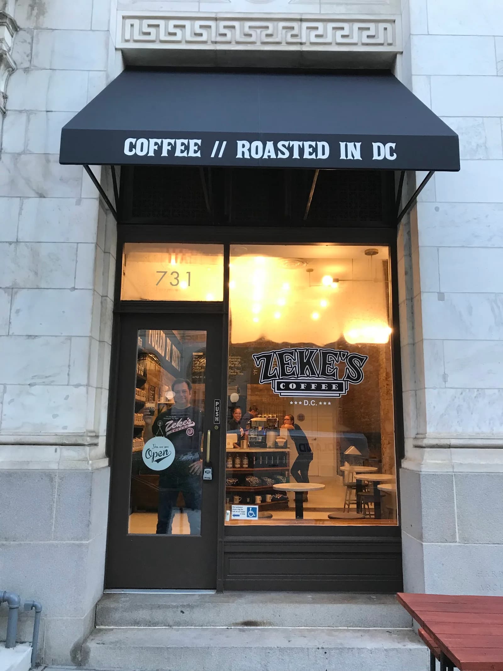 Zeke's Coffee of DC - Downtown in Washington, specialty coffee roaster