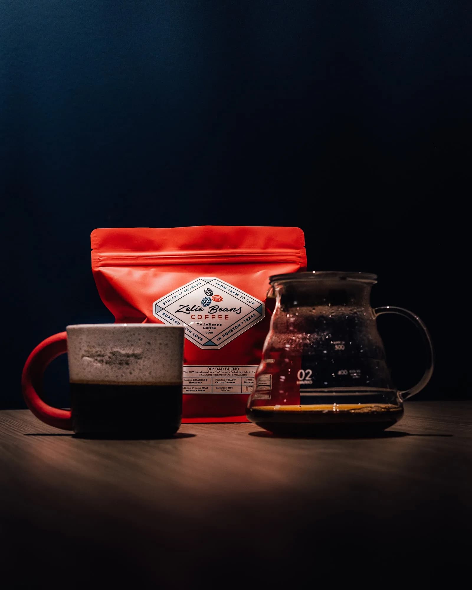 Zelie Beans Coffee in Houston, specialty coffee roaster