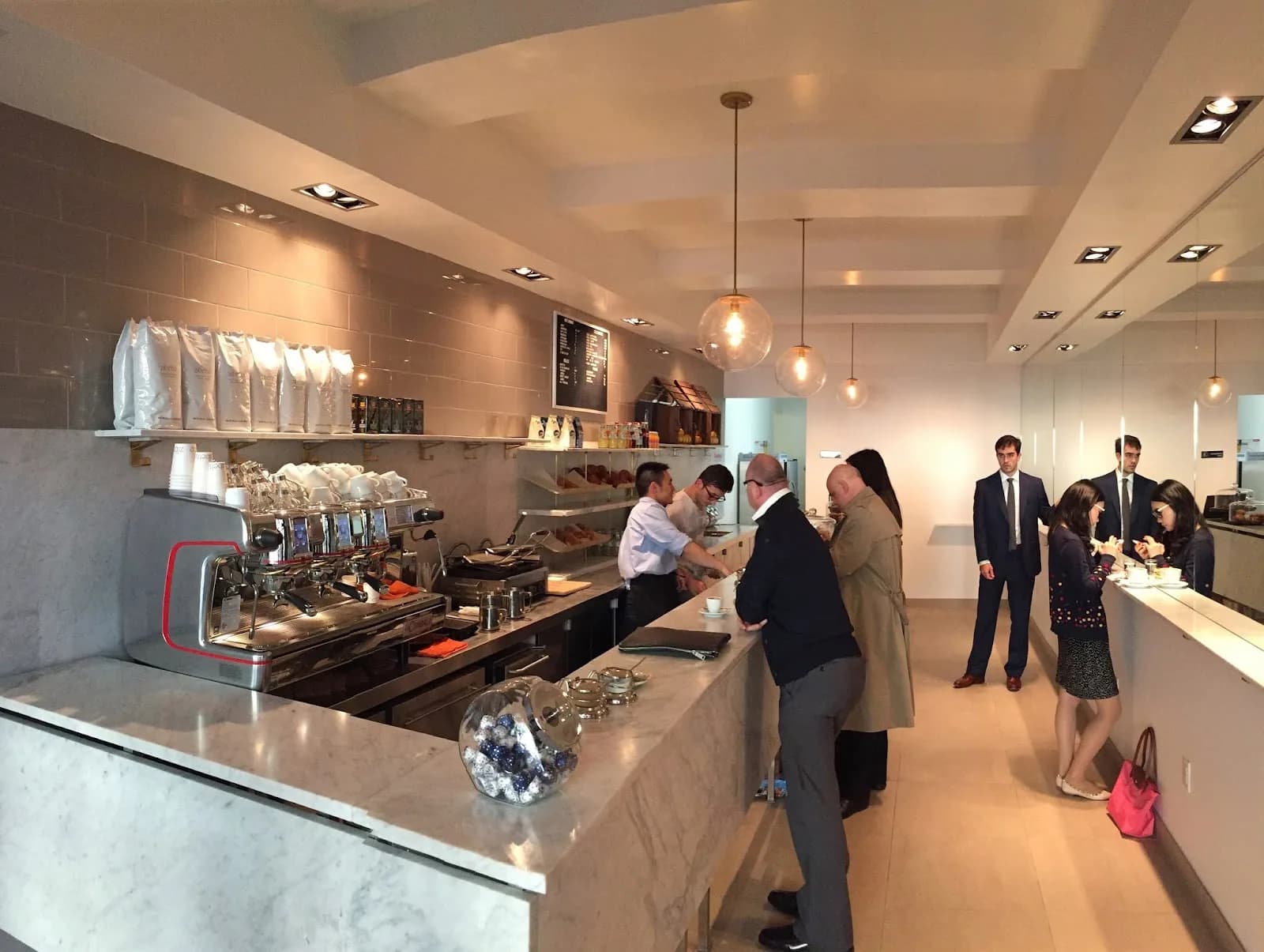 Zibetto Espresso Bar in New York City, specialty coffee cafe